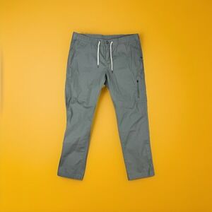 Vuori Ripstop Pants Mens XL Gray Climber Performance Lightweight Hiking